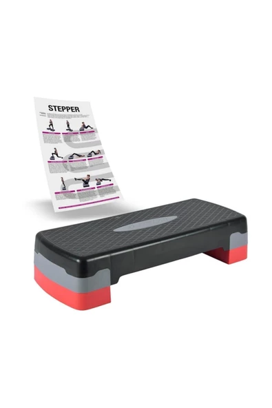Delta Step Tahtası - İki Kademeli Step & Fitness & Egzersiz Aleti ürün görseli 1