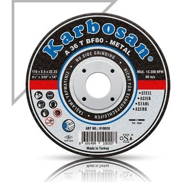 Karbosan Metal Kesme Taşı 180 MM 910040 ürün görseli 1