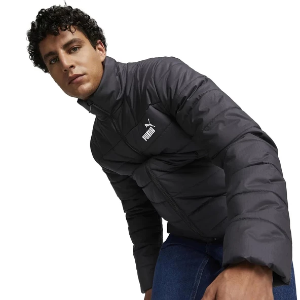 Puma Essentials+ Erkek Siyah Günlük Stil Mont 84934901 ürün görseli 1