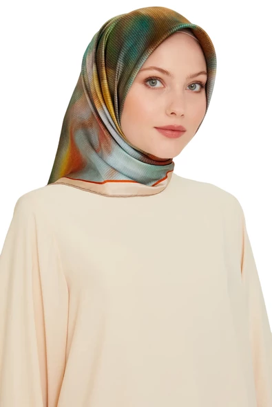 ARMİNE  DJ SAF İPEK EŞARP 9233D (S) ürün görseli 1