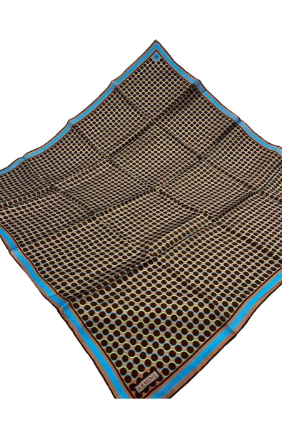 ARMİNE  DJ SAF İPEK EŞARP 9226D (S) - Resim 6