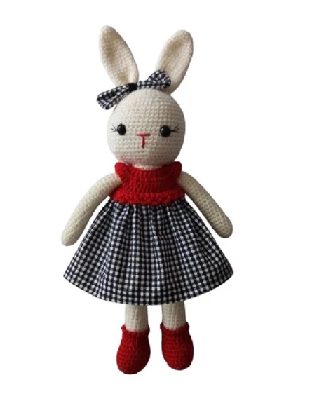Tavşan Pery Amigurumi Organik Oyuncak ürün görseli 1