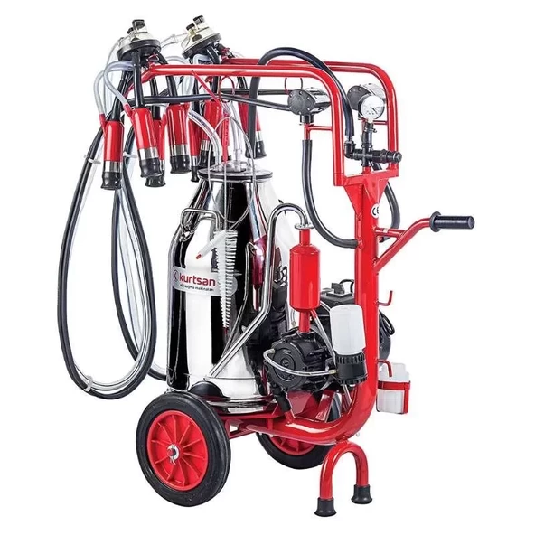 Kurtsan Çift Sağım Tek Güğüm CYK 40 lt Süt Sağma Makinesi ürün görseli 1