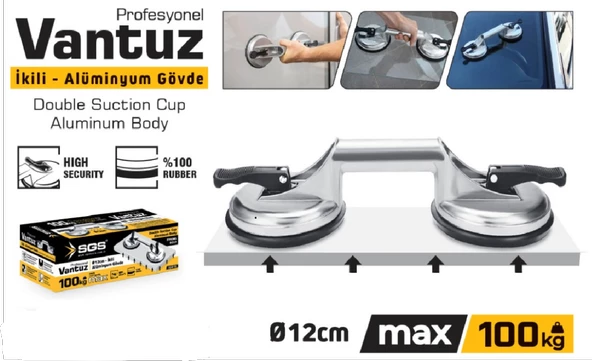 SGS VANTUZ 2 Lİ (ALÜMİNYUM) - Resim 2