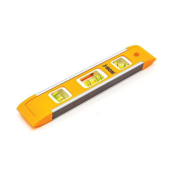 SGS ALÜMİNYUM MIKNATISLI SU TERAZİSİ MİNİ 23CM ürün görseli 1
