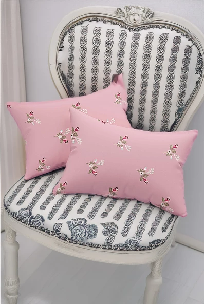 Upstyle Modern ve Şık tasarım Yastık Kılıfı Pembe 50x70 Cm ürün görseli 1