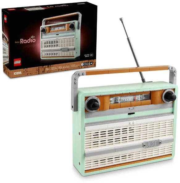 Lego icons 10334 Retro Radyo ürün görseli 1