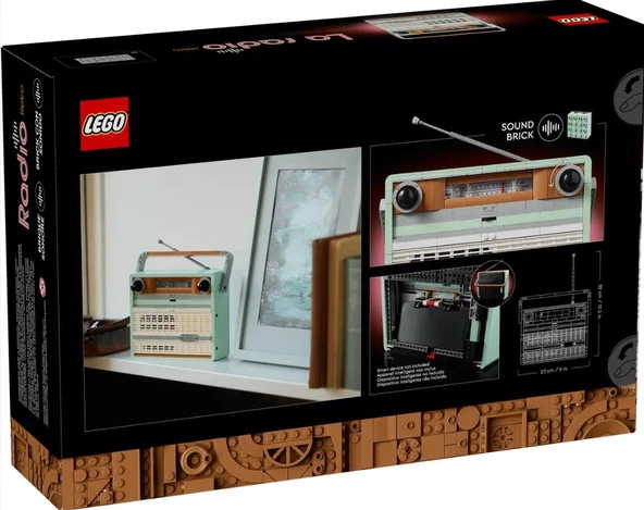 Lego icons 10334 Retro Radyo - Resim 4