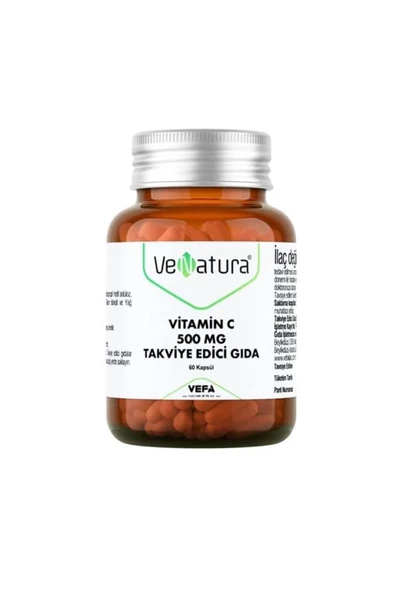 Venatura Vitamin C 500 Mg Takviye Edici Gıda ürün görseli 1