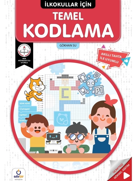 Sıfırbir Yayınları İlkokullar İçin Temel Kodlama - Gökhan Su ürün görseli 1