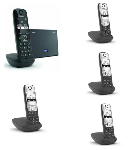 GİGASET Analog & Ip 5 Dahili Dect Telsiz Kablosuz Telefon Santrali AS690IP-A690 ürün görseli 1