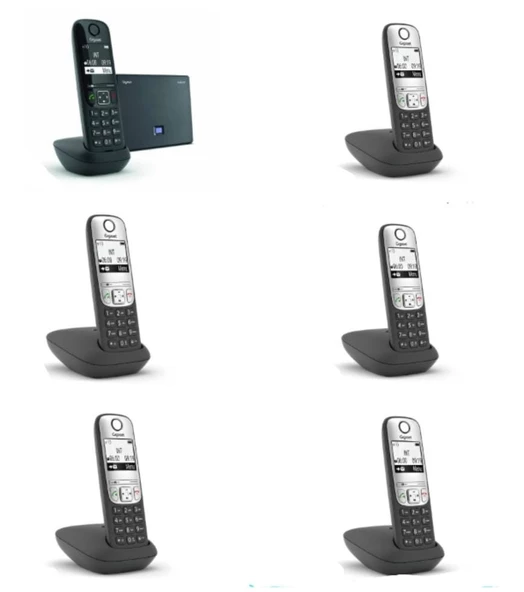 GİGASET Analog & Ip 6 Dahili Dect Telsiz Kablosuz Telefon Santrali AS690IP-A690 ürün görseli 1