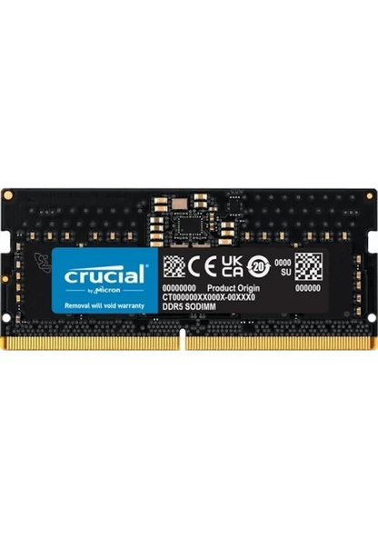 Crucial CT32G56C46S5 32 GB DDR5 32 Bit 5600 MHz CL46 Bellek ürün görseli 1