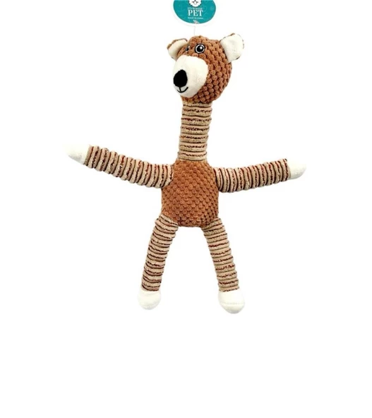Nanbell W561 Kedi ve Köpek Peluş Oyuncak 37-34cm Kahve ürün görseli 1