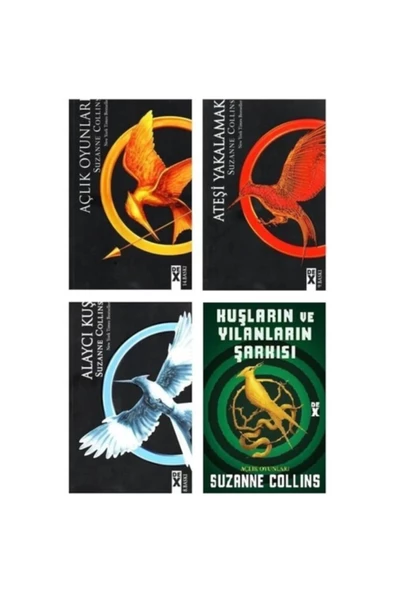 Açlık Oyunları Seti 4 Kitap - Suzanne Collins ürün görseli 1