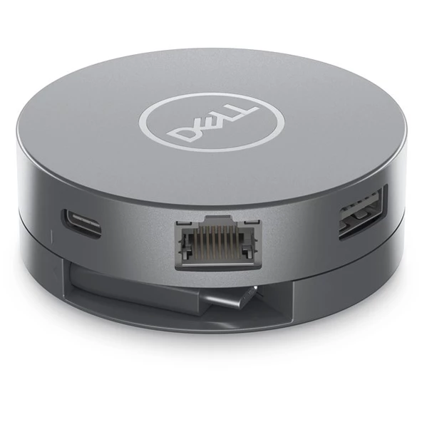 DELL DA305 470-AFKL 6port Type-C,Ethernet,HDMI,DP,USB Gümüş Multiport Adapter ürün görseli 1