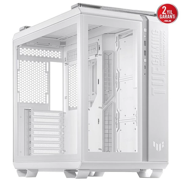 ASUS TUF GAMING GT502 GAMING MID-TOWER PC KASASI BEYAZ ürün görseli 1