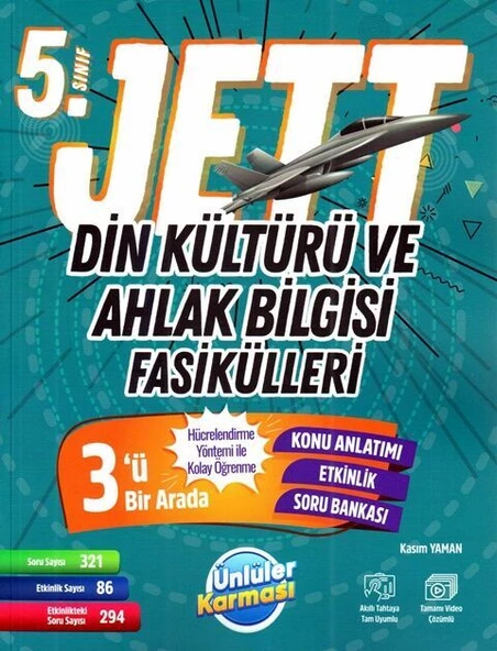 Ünlüler Karması 5. Sınıf Din Kültürü ve Ahlak Bilgisi JETT Fasikülleri ürün görseli 1