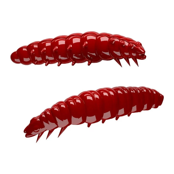 Libra Lures Larva Garlic(Sarımsak Aromalı) Red 4.5 cm Suni Yem ürün görseli 1