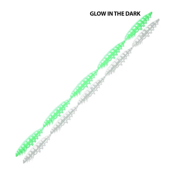 Libra Lures Larva Multi Cheese(Peynir Aromalı) Glow UV Green 2.5 cm Suni Yem ürün görseli 1