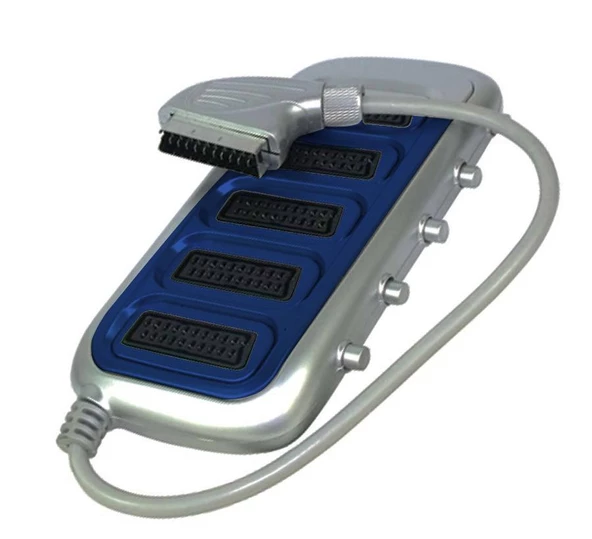 Scart Çoklayıcı 5Li Butonlu ürün görseli 1