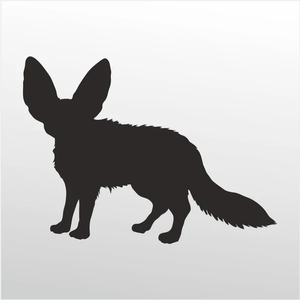 Folyo Sticker Çöl Tilki ürün görseli 1