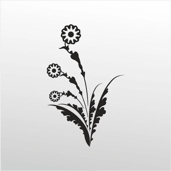 Folyo Sticker Çiçek ürün görseli 1