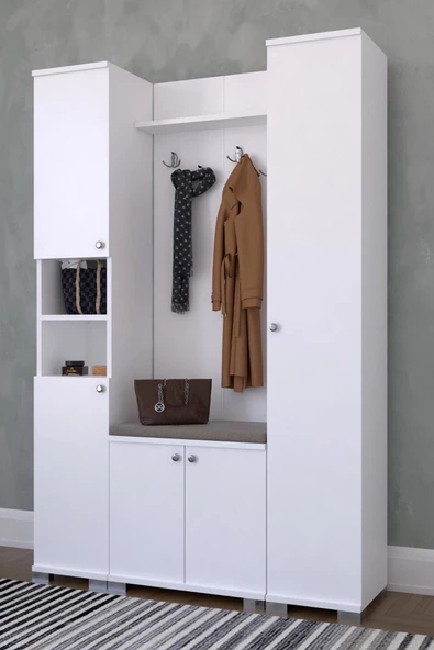 Remaks Alaçatı Portmanto (Beyaz) ürün görseli 1