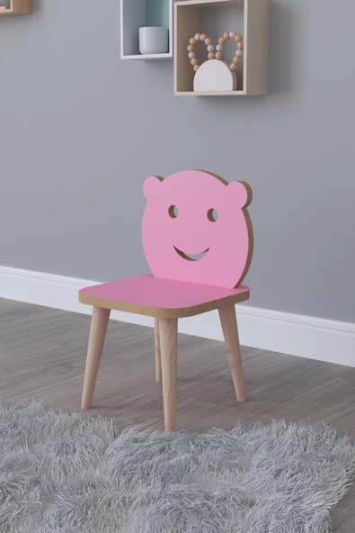 Remaks Pembe Çocuk Sandalyesi Tek Aktivite Sandalyesi ürün görseli 1