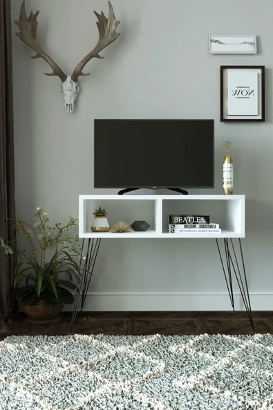 Remaks Elit Tv Sehpası - Beyaz ürün görseli 1