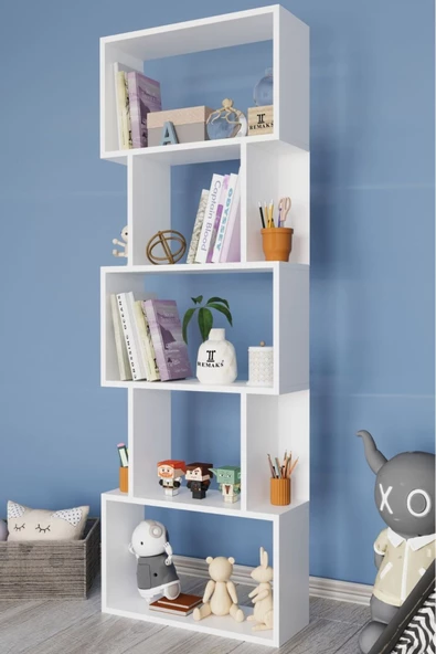 Remaks Lılly 6 Raflı Çocuk Odası Kitaplık ürün görseli 1