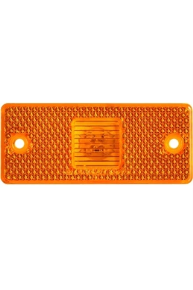 Universal Kamyon Yan Lamba , Tır Yan Lamba , Çekici Yan Lamba , Dorse Yan Lamba 24v Side Marker Sarı ürün görseli 1