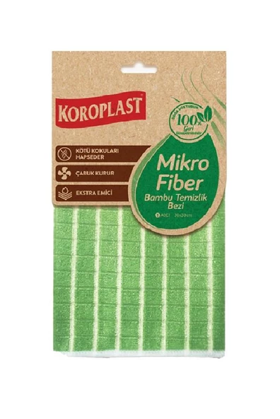 KOROPLAST BAMBU TEMİZLİK BEZİ ürün görseli 1