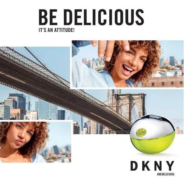 DKNY Be Delicious EDP 100 ml Kadın Parfümü - Resim 8