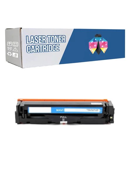 Safir Toner Canon CRG-045/Cf401 İ-Sensys LBP-613cdw 1.500 Syf Mavi Muadil Toner ürün görseli 1