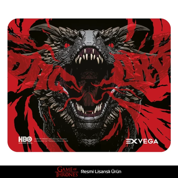 Game of Thrones Dragon Mouse Pad M - Resim 3
