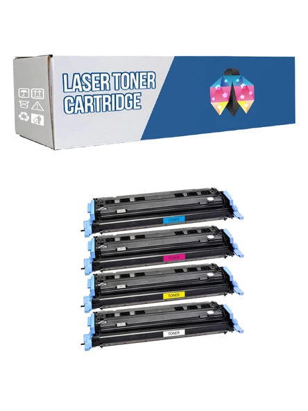 Safir Toner Canon CRG-707  CMYK Set  Muadil Toner ürün görseli 1
