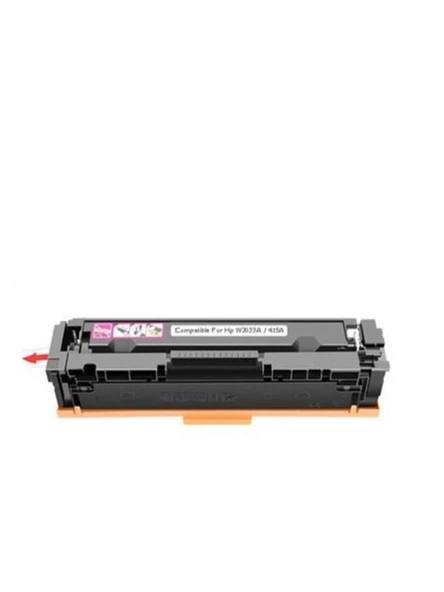 Safir Toner Hp 415A-W2033A Kırmızı 2.400 Syf  Çipli Muadil Toner ürün görseli 1