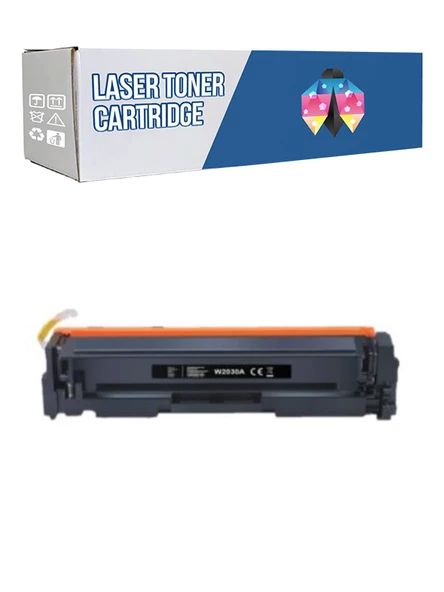 Safir Toner Hp 415A-W2030A LaserJet Enterprise MFP M480f Siyah 2.400 Syf Çipsiz Muadil Toner ürün görseli 1