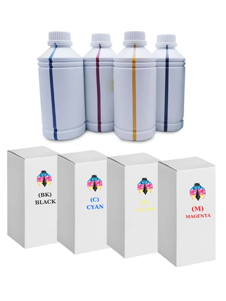 Safir Toner Epson Uyumlu L220 Cmyk 1 Litre   Muadil Mürekkep  Seti ürün görseli 1