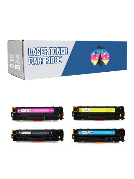 Safir Toner Canon CRG-067H / Canon i-Sensys MF-657Cdw  CMYK 1 Set  Çipli Muadil Toner ürün görseli 1