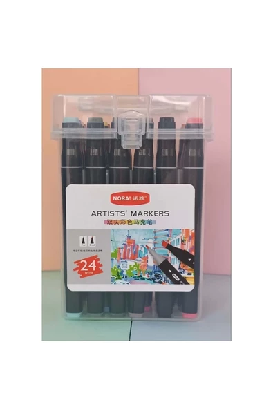 MONA LISA NORA TOUCHBLACK MARKER 24 RENK ürün görseli 1