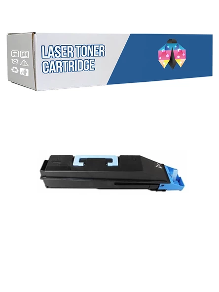 Safir Toner  Kyocera TK-865 300ci 12.000 Syf Mavi Muadil Toner ürün görseli 1