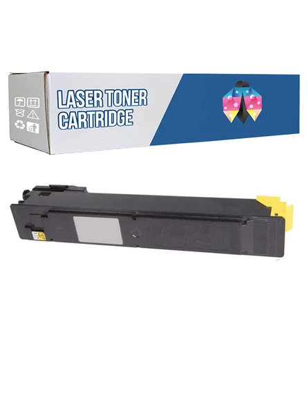 Safir Toner  Kyocera TK-5195 306ci 7.000 Syf Sarı Muadil Toner ürün görseli 1