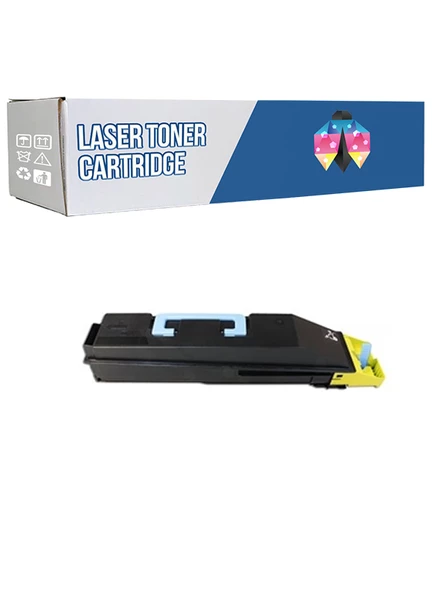 Safir Toner  Kyocera TK-865  12.000 Syf Sarı Muadil Toner ürün görseli 1