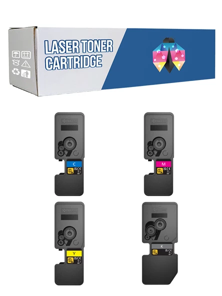 Safir Toner Kyocera ECOSYS P5021cdw TK-5230 CMYK 1 Set Muadil Toner ürün görseli 1