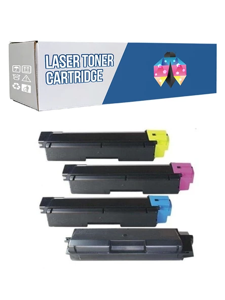 Safir Toner  Kyocera TK-580 CMYK 1 Set  Muadil Toner ürün görseli 1