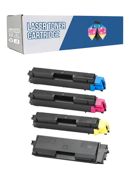 Safir Toner Kyocera TK-590  CMYK 1 Set Muadil Toner ürün görseli 1