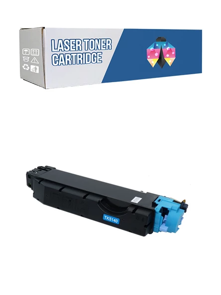 Safir Toner Kyocera ECOSYS M6030cdn TK-5140 5.000 Syf  Mavi Muadil Toner ürün görseli 1