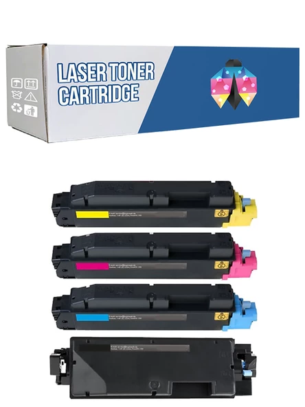 Safir Toner Kyocera TASKalfa TK-5305 351ci CMYK  1 Set Muadil Toner ürün görseli 1